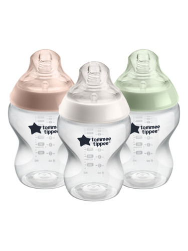 Tommee Tippee Natural Start Anti-Colic Slow Flow 0m+ 3x260 мл.