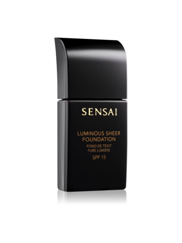 Sensai Luminous Sheer Foundation озаряващ фон дьо тен SPF 15 цвят LS204.5 Warm Beige 30 мл.