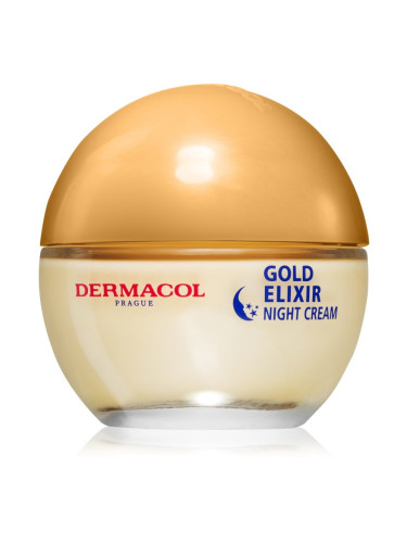 Dermacol Gold Elixir нощен подмладяващ крем с хайвер 50 мл.