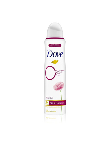 Dove Zinc Complex дезодорант в спрей Rose 150 мл.