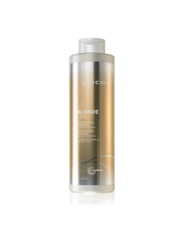 Joico Blonde Life Brightening Shampoo шампоан за блясък с подхранващ ефект 1000 мл.