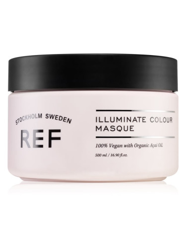 REF Illuminate Colour Masque хидратираща и озаряващ маска За коса 500 мл.