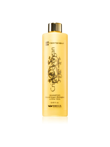 Brelil Numéro Cristalli di Argan Shampoo хидратиращ шампоан за блясък и мекота на косата 250 мл.