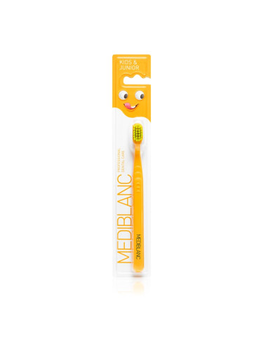 MEDIBLANC KIDS & JUNIOR Ultra Soft четка за зъби за деца ултра софт Orange 1 бр.
