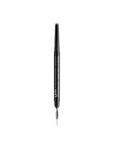 NYX Professional Makeup Precision Brow Pencil молив за вежди цвят 07 Charcoal 0.13 гр.