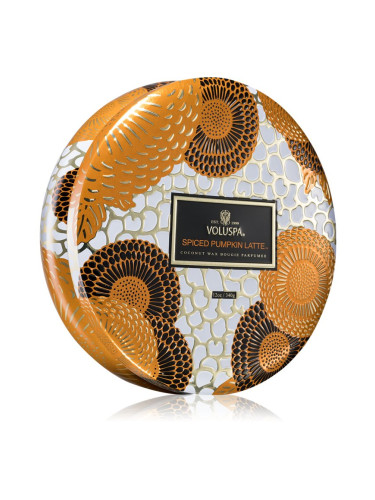 VOLUSPA Japonica Holiday Spiced Pumpkin Latte ароматна свещ в кутия 340 гр.