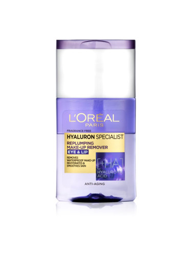 L’Oréal Paris Hyaluron Specialist двукомпонентен продукт за отстраняване на водоустойчив фон дьо тен с хиалуронова киселина 125 мл.