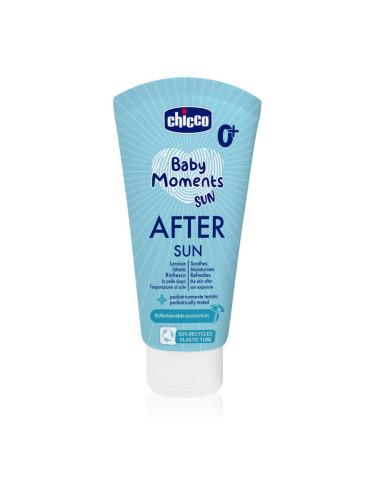 Chicco Baby Moments Sun After Sun мляко след загар за деца от раждането им 0 m+ 150 мл.