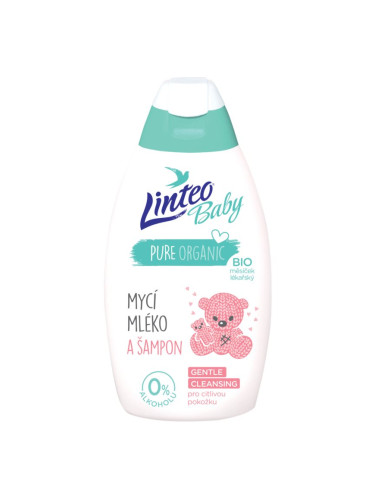 Linteo Baby почистващо мляко-грижа за деца 425 мл.