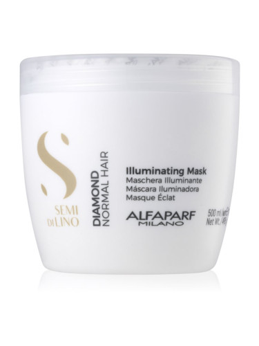 Alfaparf Milano Semi di Lino Diamond Illuminating маска  за блясък 500 мл.