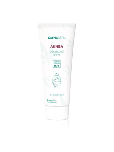 Cannaderm Aknea Face Cream крем за лице за проблемна кожа 75 гр.