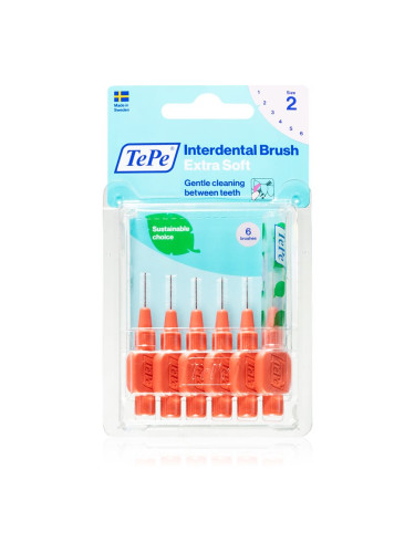 TePe Interdental Brush Extra Soft четки за междузъбно пространство 0,5 mm 6 бр.