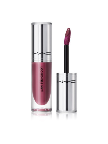 MAC Cosmetics Locked Kiss Ink 24HR Lipcolour дълготрайно матово течно червило цвят Opulence 4 мл.