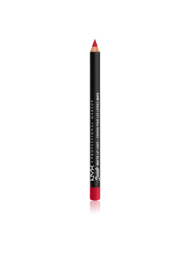 NYX Professional Makeup Suede Matte  Lip Liner матиран молив за устни цвят 57 Spicy 1 гр.