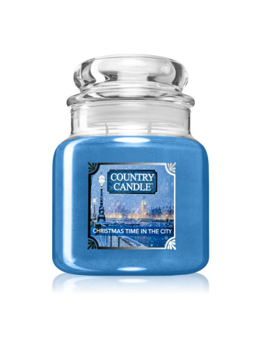 Country Candle Christmas Time In The City ароматна свещ 453 гр.