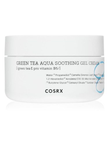 Cosrx Green Tea Aqua Soothing хидратиращ гел крем с успокояващ ефект 50 мл.
