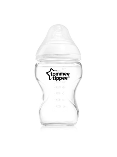Tommee Tippee Closer To Nature Glass бебешко шише Glass 0m+ 250 мл.