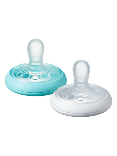 Tommee Tippee Closer To Nature Breast-like 6-18 m биберон Natural 2 бр.
