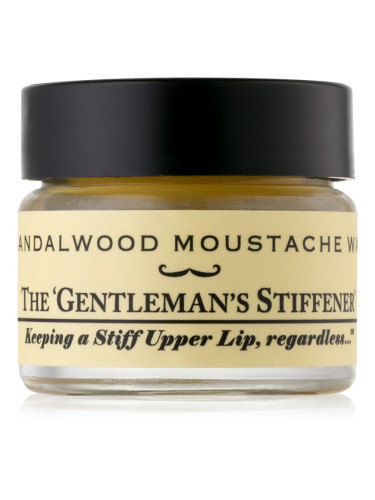 Captain Fawcett Moustache Wax The Gentleman's Stiffener вакса за мустаци Sandalwood 15 мл.