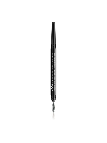 NYX Professional Makeup Precision Brow Pencil молив за вежди цвят 06 Black 0.13 гр.