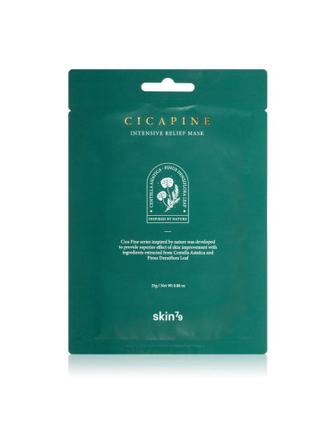 Skin79 Cica Pine успокояваща платнена маска с хидратиращ ефект 25 гр.