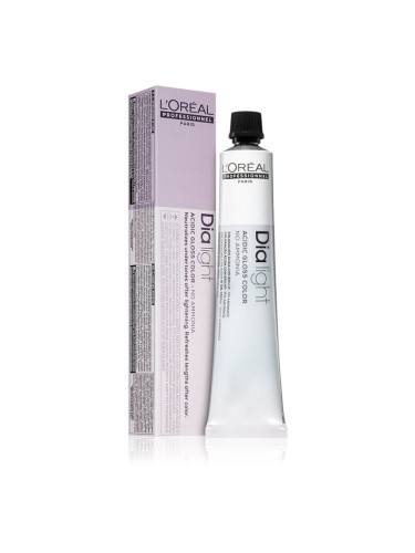 L’Oréal Professionnel Dia Light перманентната боя за коса без амоняк цвят 8.21 Cenere Iridescente Biondo Chiaro 50 мл.