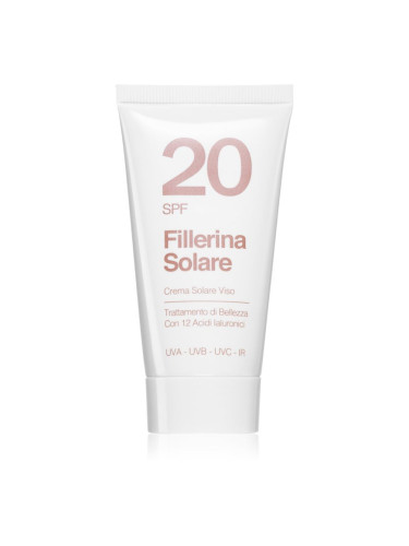 Fillerina Sun Beauty Face Sun Cream слънцезащитен крем за лице SPF 20 50 мл.