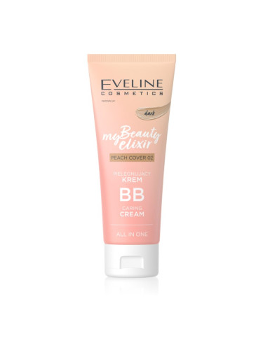Eveline Cosmetics My Beauty Elixir Peach Cover хидратиращ BB крем цвят 02 Dark 30 мл.