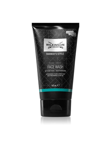 Wilkinson Sword Barbers Style Face Wash подхранващ и почистващ крем за лице за мъже 147 мл.