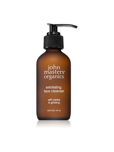 John Masters Organics Jojoba & Ginseng Exfoliating Face Cleanser ексфолиращ почистващ гел 107 мл.
