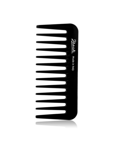 Janeke Black Line Small Supercomb гребен за коса за нанасяне на гелообразни продукти 11 × 5 cm 1 бр.