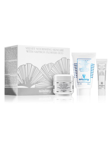 Sisley Velvet Nourishing Skincare With Saffron Flowers Set подаръчен комплект