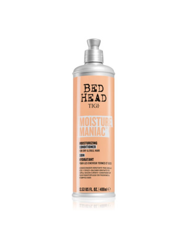 TIGI Bed Head Moisture Maniac дълбоко подхранващ балсам за суха коса 400 мл.