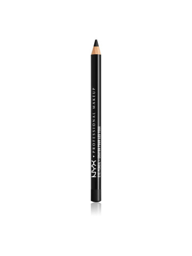 NYX Professional Makeup Eye and Eyebrow Pencil прецизен молив за очи цвят Black 1.2 гр.