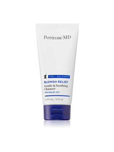 Perricone MD Blemish Relief Cleanser нежен успокояващ и почистващ гел 177 мл.