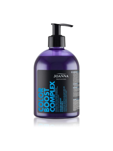 Joanna Professional Color Boost Complex ревитализиращ шампоан за руса и сива коса 500 гр.