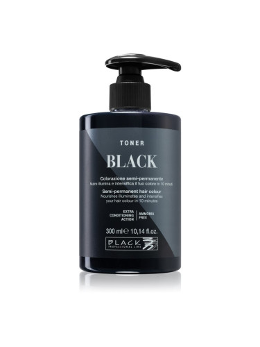 Black Professional Line Toner тонер за естествени нюанси Black 300 мл.
