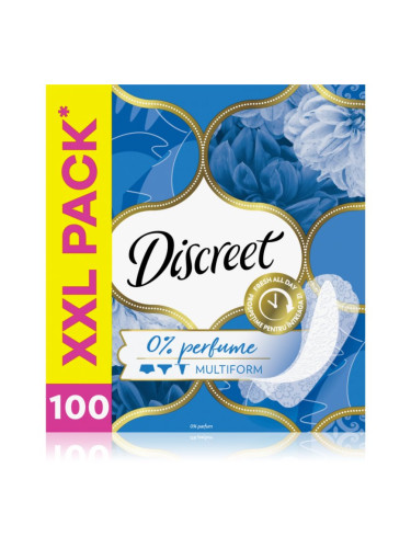 Discreet Multiform 0 % Perfume дамски превръзки 100 бр.