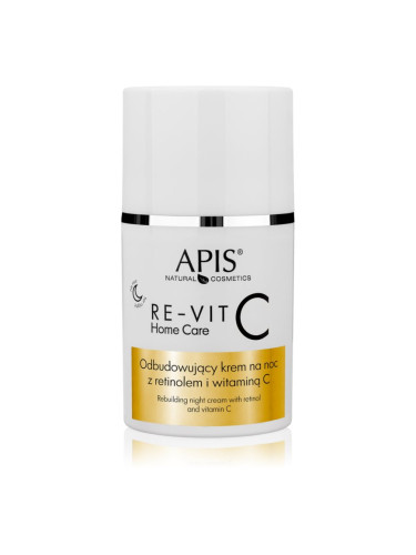 Apis Natural Cosmetics Re-Vit C Home Care хидратиращ нощен крем против бръчки 50 мл.