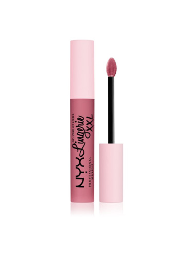 NYX Professional Makeup Lip Lingerie XXL течно червило с матиращ завършек цвят 12 - Maxx out 4 мл.