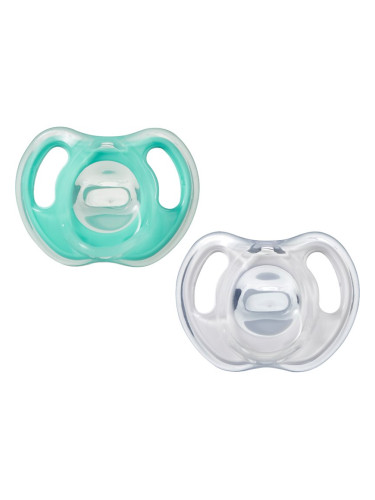 Tommee Tippee Ultra-light Closer to Nature биберон 0-6 m 2 бр.