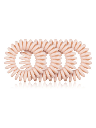 BrushArt Hair Rings ластици за коса Nude 4 бр.