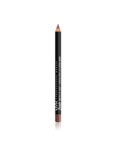 NYX Professional Makeup Suede Matte  Lip Liner матиран молив за устни цвят 30 Los Angeles 1 гр.