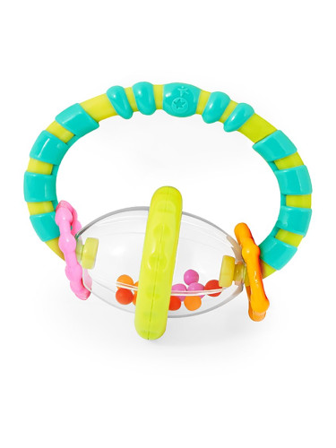 Bright Starts Teether & Rattle дрънкалка с гризалка I. 3m+ 1 бр.