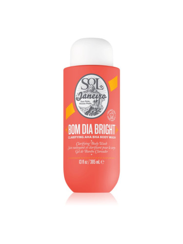 Sol de Janeiro Bom Dia™ Bright Body Wash ексфолиращ душ-гел с изглаждащ ефект 385 мл.