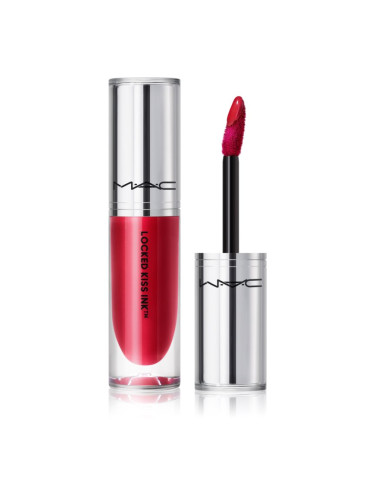 MAC Cosmetics Locked Kiss Ink 24HR Lipcolour дълготрайно матово течно червило цвят Gossip 4 мл.