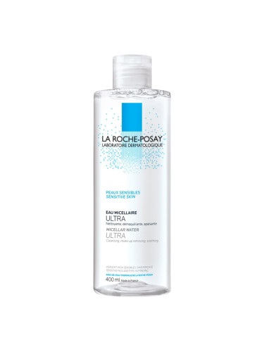 La Roche-Posay Physiologique Ultra мицеларна вода за чувствителна кожа на лицето 400 мл.