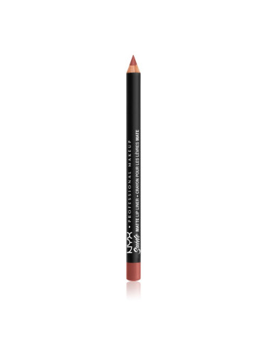 NYX Professional Makeup Suede Matte  Lip Liner матиран молив за устни цвят 47 Kyoto 1 гр.