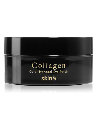 Skin79 24k Gold Collagen хидрогелова маска за зоната около очите с колаген 60 бр.