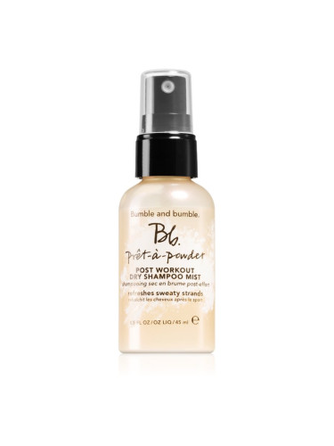 Bumble and bumble Pret-À-Powder Post Workout Dry Shampoo Mist освежаващ сух шампоан в спрей 45 мл.